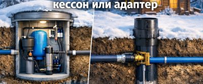 Кессон или адаптер для скважины: что выбрать при обустройстве