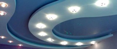 Установка натяжных потолков