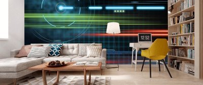 3D обои для зала: самые лучшие идеи оформления интерьера 2021