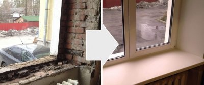 Установка окон и остекление балконов в Долгопрудном