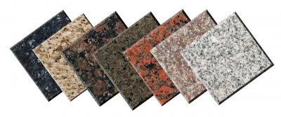 Разнообразие гранитных плит в отделке