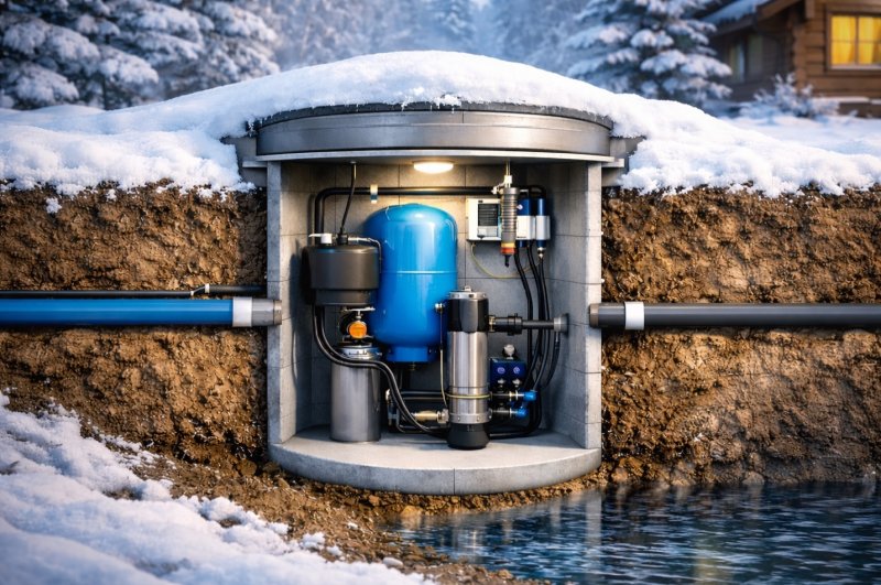 Кессон для скважины на воду