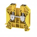 Проходная клемма Weidmuller WDU 16 GE/SW 2000040000