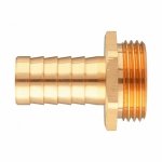Штуцер для шланга 3/4" с наружной резьбой 1" DENZEL
97272
