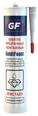 Жидкие гвозди GoldiFoam FIX Кристалл