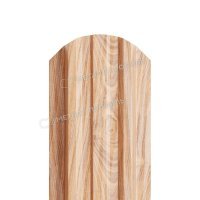 Штакетник металлический МП LАNE-O 16,5х99
(ECOSTEEL_T-01-Кедр-0.5)