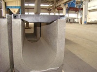 Лоток водоотводный бетонный Аквасток DN 100 H 110 1000x165x110 Е600 ВЧ-50