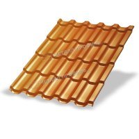 Металлочерепица МП Трамонтана-S
(AGNETA-20-Copper\Copper-0.5)
