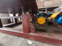 Виброплита, вибростол из 2-х вибротумб