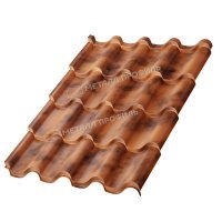 Металлочерепица МП Монтерроса-S
(КЛМА-02-Anticato-0.5)