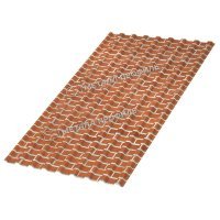 Профилированный лист МП-20x1100-B
(ECOSTEEL-01-Кирпич-0,5)