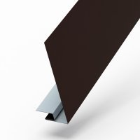 Планка карнизного свеса сложная 185х50х2000 NormanMP
(ПЭ-01-8017-0.5)