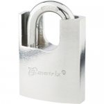 Замок навесной, защищенная дужка 60 мм MATRIX 91806