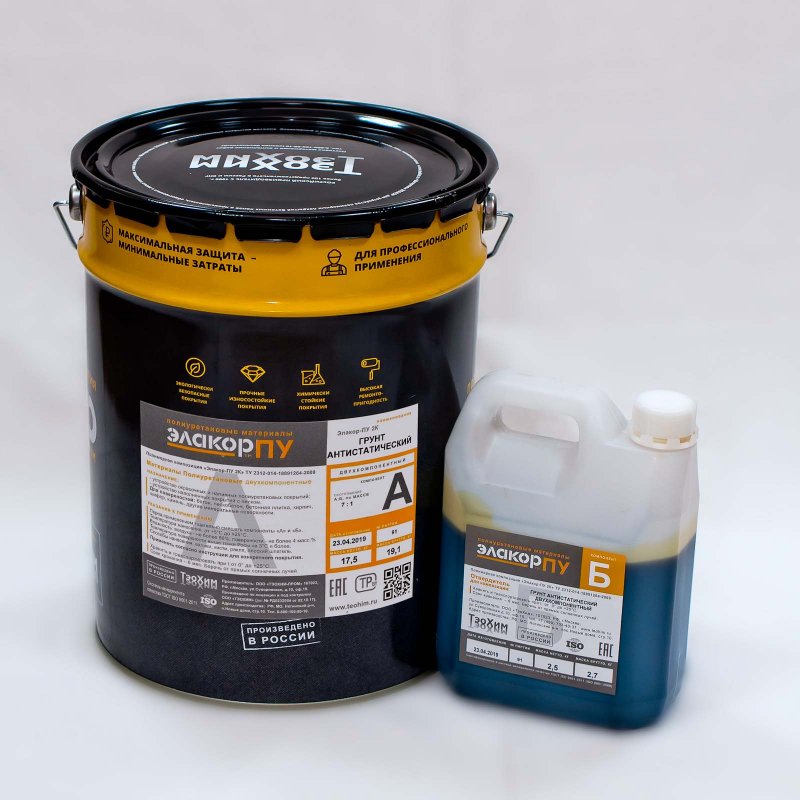Люкс Эмаль Эластичная (светостойкая)Антистатический грунт Элакор-ПУ – электропроводящий двухкомпонентный состав. Объемное удельное электрическое сопротивление ( Rv ): 10² – 10³ Ом х м. Поверхностное удельное электрическое сопротивление ( Rs ): 10³ – 104 Ом. Минимальный объем покупки - 9,6 кг. В зависимости от объема покупки, цена за 1 кг материала определяется по следующей шкале: 1-200кг по 900 руб. 201-500кг по 895 руб. 501-1000кг по 890 руб. от 1001кг по 880 руб. По независящим от производителя причинам цены могут быстро измениться. Уточняйте, пожалуйста, заказ у менеджера. Обращайтесь!