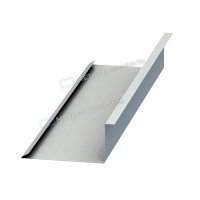 Планка примыкания нижняя 250х122х2000 NormanMP
(ПЭ-01-9003-0.5)