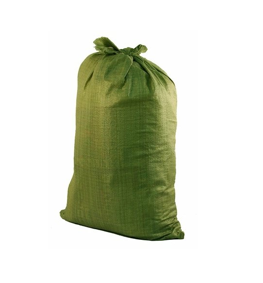 Мешок для строительного мусора, 55х 95 см, зеленый