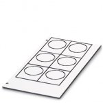Пластиковая табличка с отверстием - EMLP 24 (30X12) BK -
0822314 Phoenix contact