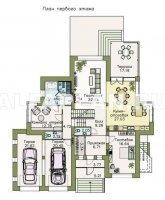 Проект дома 107AC"Современник плюс", 285м2 + цокольный этаж