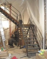 Проект, изготовлеие и монтаж маршевой лестницы