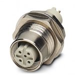 Встраиваемые разъемы - SACC-DSIV-M12FSB-5CON-L180-SI -
1528196 Phoenix contact