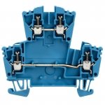 Проходная клемма Weidmuller WDK 2.5 ZQV BL 1041180000