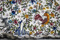 посуда ручной росписи из Португалии копии 15-19 века