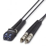 Соединительный оптоволоконный кабель -
VS-PC-2X-POF-980-SCRJ/FSMA-1 - 1657106 Phoenix contact