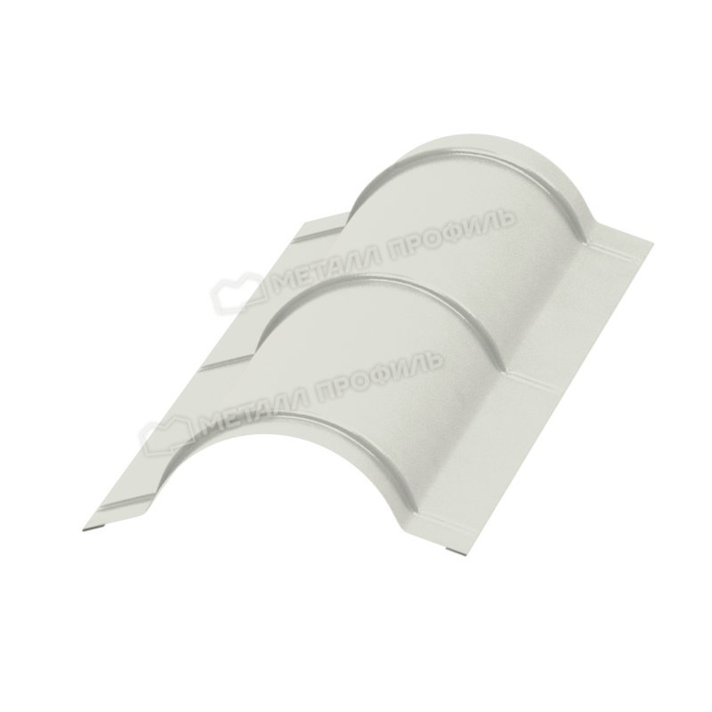 Планка конька круглого R110х2000 (ПЭ-01-9002-0.5)
