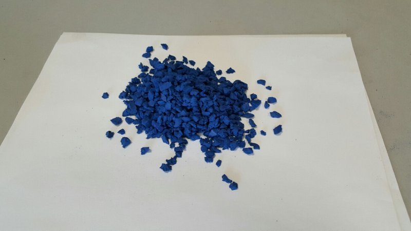 Синяя EPDM крошка 95 руб/кг