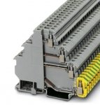 Клеммный модуль для подключения датчиков и исполнительных
элементов - VIOK 1,5-3D/PE BU - 2718316 Phoenix contact