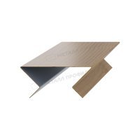 Планка угла наружного сборная нижняя Woodstock 70х28х3000
(ECOSTEEL-01-Сосна-0.5)