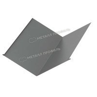 Планка ендовы нижняя 298х298х2000 NormanMP
(ПЭ-01-9006-0.5)