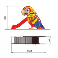 Горка "Попугай"