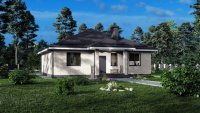 Строительство одноэтажного дома 140 м² "Под ключ" с доступной ипотечной ставкой