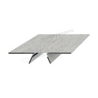 Планка угла внутреннего сборная верхняя Woodstock 58х23х3000
(ECOSTEEL_MA-01-Беленый Дуб-0.5)