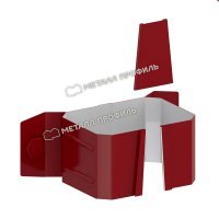 Держатель трубы 76х102 (на дерево) (ПЛ-02-Р363-0.5)