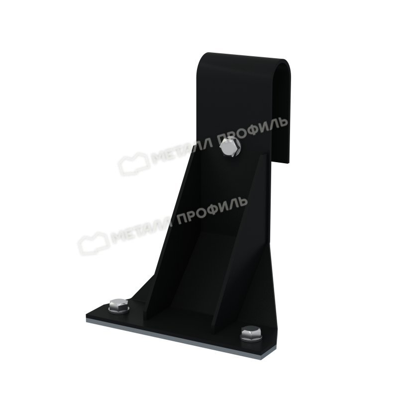 Комплект_Кронштейнов МП к крыше для лестницы_МЧ Монтерроса
(9005)_4шт и метизы