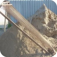 песок реной(сеяный)  в мешке 40кг-30руб