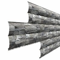 Сайдинг Woodstock-28х330 (ECOSTEEL-01-Белый Камень
ПР-0.5)