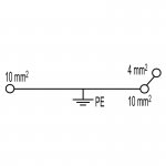 Клеммы PE Weidmuller WPE 10/ZR 1042500000