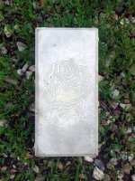 Суперэластичная форма для плитки тротуарной "Роза"