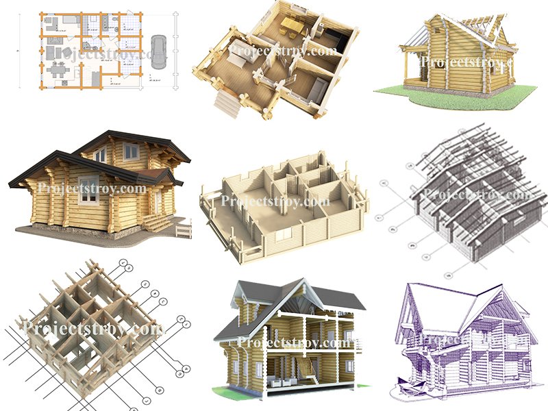 Проектирование бань, деревянных домов