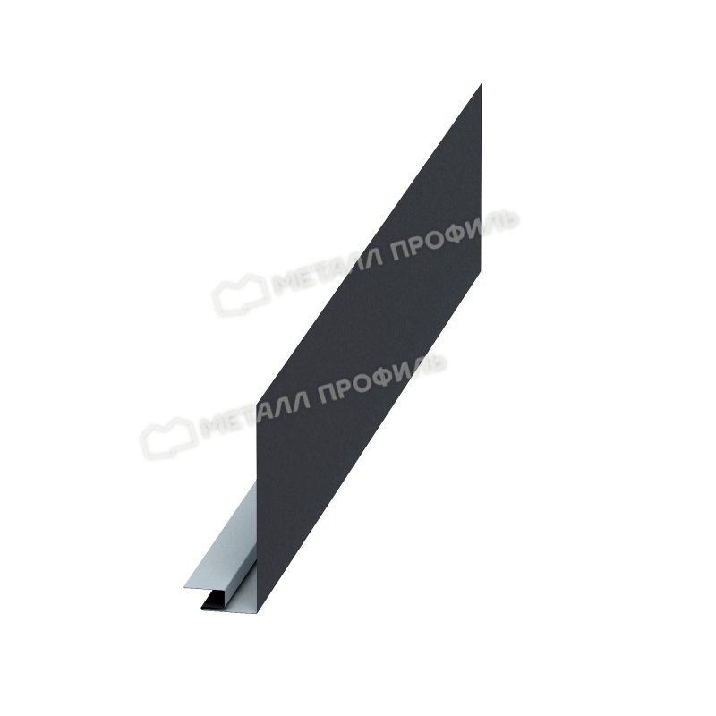 Планка карнизного свеса сложная 185х50х2000
(ПЭ-01-7024-0.45)