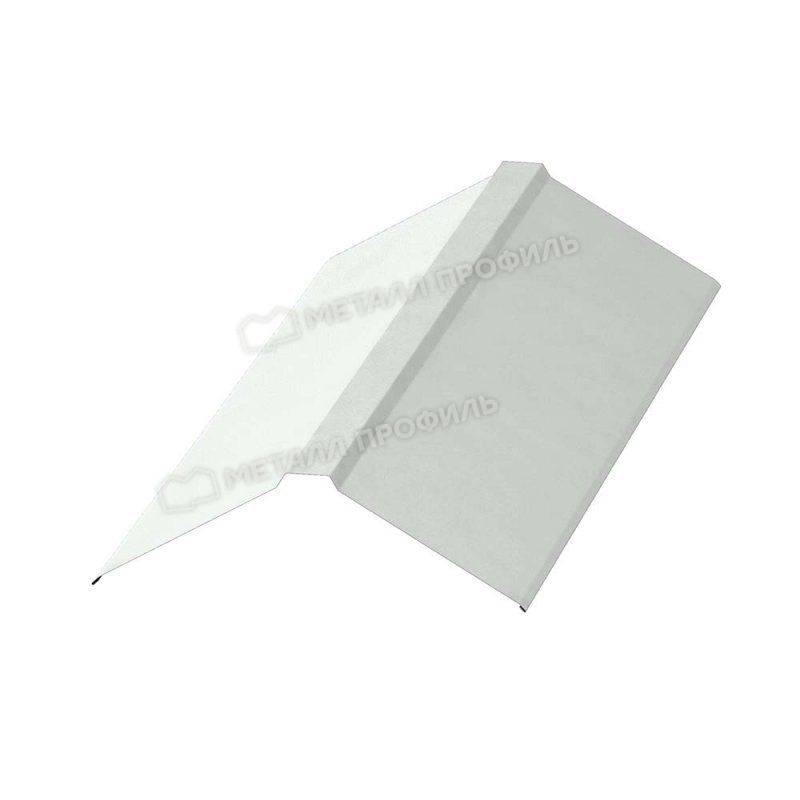 Планка конька плоского 150х150х2000 NormanMP
(ПЭ-01-9003-0.5)