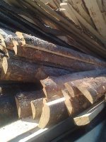 Горбыль на дрова, строительный кромленый 3-4м