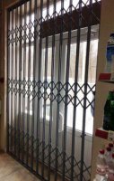 Раздвижные решетки АМРА-М для дверей, окон, перегородок
