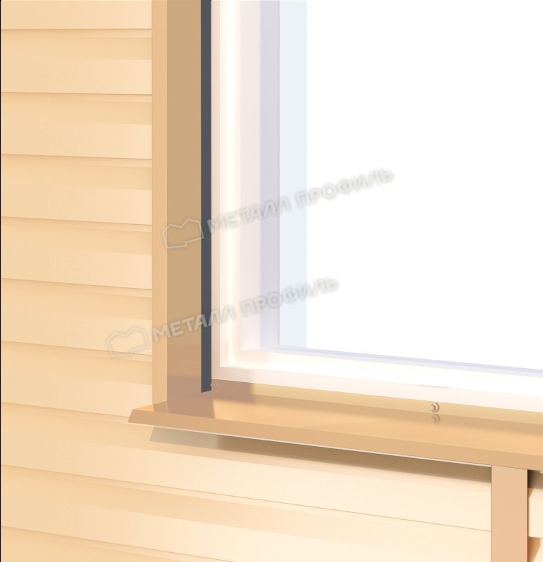 Планка аквилона малая 35х20х3000 (VikingMP
E-20-7024-0.5)