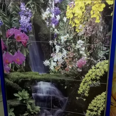 Фотоплитка для ванной комнаты.