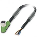 Кабель для датчика / исполнительного элемента - SAC-4P-
2,0-PUR/M 8FR 0,34 - 1553077 Phoenix contact