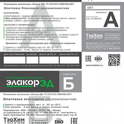 Эпоксидная шпаклевка